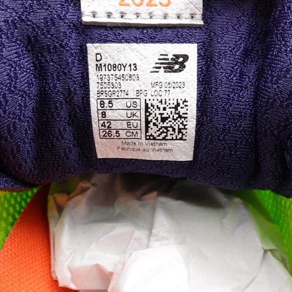 NEW New Balance Fresh Foam X 1080 Shoes TCS NYC Marathon - Picture 8 of 9